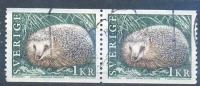 Year 1996 Fauna Egel Herisson - Oblitérés