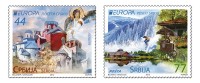 2012  EUROPA CEPT SERBIA VISIT SRBIJA POSETITE SERBIEN BESUCHEN  SET MNH - 2012