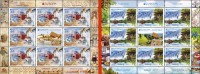 2012  EUROPA CEPT SERBIA VISIT SRBIJA POSETITE SERBIEN BESUCHEN  8 SETS  PLUS APPENDIX  MNH - 2012