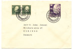 Sweden Cover With Special Postmark Sent To Denmark Söderhamn 17-2-1951 - Lettres & Documents