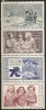 Czeslaw Slania. Sweden 1981. Swedish Immigrants.  Michel 1201-04  MNH. - Unused Stamps