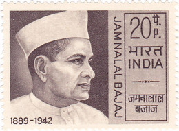 India MNH 1970,  Jamnalal Bajaj, - Ungebraucht