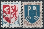 1966 FRANCIA USATO STEMMI DI CITTA' - FR164 - 1941-66 Coat Of Arms And Heraldry