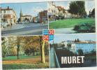 31 Haute Garonne Muret  L Eglise Saint Jacques Le Jardin Des Combattants L Hopital  Les Allees - Muret