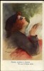 FEMME DONNA  MONESTIER   ILLUSTRATORE POSTCARD   UNUSED CONDITHION PHOTO  ITALY ITALIE - Monestier, C.