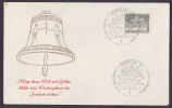 Germany Berlin Sonderstempel Brief Cover 1963 Besuch Des USA Präsidenten Kennedy Glocke Bell Cachet - Brieven En Documenten