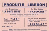 BUVARD  PRODUITS LIBERON SON ENCAUSTIQUE SA CIRE LIQUIDE - Produits Ménagers