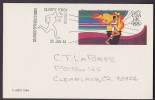 United States Postal Stationery Ganzsache Entier 13 C Olympic Games Olympic Torch Station 22.6.1984 Colorado CO - 1981-00