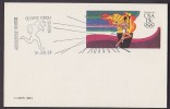 United States Postal Stationery Ganzsache Entier 13 C Olympic Games Olympic Torch Station 19.6.1984 Alberquerque NM - 1981-00