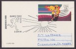 United States Postal Stationery Ganzsache Entier 13 C Olympic Games Olympic Torch Station 2.6.1984 Birmingham AL - 1981-00