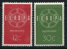 ● OLANDA 1959 - EUROPA - N. 708 / 09 Nuovi **, Serie Completa - Cat. ? € - Lotto N. 171 - 1959