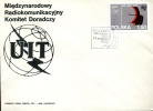 Pologne Oblitération Illustrée FDC 1979 Antenne Parabole Union Internationale Des Télécommunications Communication - Máquinas Franqueo (EMA)