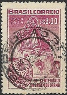 BRAZIL 1959 Bicent Of Carmelite Order In Brazil - 3cr50 - Church Organ, Diamantina  FU - Gebruikt