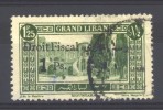 Grand Liban  -  Fiscal  : 1 P Sur 1,25 F Droit Fiscal - Used Stamps