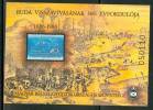 HUNGARY- 1986.Commemorative Sheet - Recapture Of Buda Castle - Foglietto Ricordo