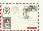 AUSTRIA 1965 FDC  BALLOON POST COVER SPECIAL FLIGHT N. 34  -IATA GENERAL MEETING EISENSTADT  OCT 27 R 36 - Ballons