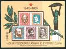 HUNGARY- 1985.Commemorative Sheet - Liberation - Card Version - Herdenkingsblaadjes