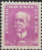 BRAZIL 1954 Portraits.-Barbosa -  Purple - 5cr. MH - Neufs