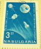 Bulgaria 1963 Sputniks Launching Of Luna IV 3s - Used - Usados