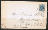 NETHERLANDS     1911 Cover To Ogden Utha,U.S.A. - Covers & Documents