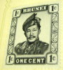 Brunei 1952 Sultan Omar Ali Saifuddin 1c - Mint - Brunei (...-1984)