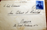 ROMANIA 1940 LETTRE OBLITERE' - Marcophilie