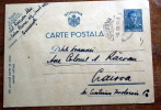 ROMANIA 1942 CARTE POSTALE ARTISTIQUE - Postmark Collection