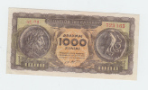 GREECE 1000 DRACHMAI 1950 AXF P 326a 326 A - Grecia