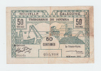 New Caledonia 50 Centimess 1943 VF P 54 - Nouméa (Neukaledonien 1873-1985)