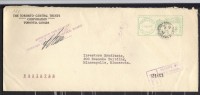 BIG111 - CANADA  , Lettera Per USA Del 20/2/43 - Registration & Officially Sealed