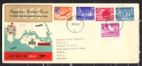 BIG117 - SINGAPORE , Lettera Del 4/9/55 Per Inghilterra - Singapour (...-1959)