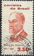 BRAZIL 1960 Birth Cent Of Paulo De Frontin (engineer). - 2cr50 Paulo De Frontin FU - Used Stamps