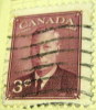 Canada 1949 King George VI 3c - Used - Gebruikt
