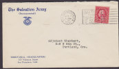 United States SALVATION ARMY (Inc.) Oregon, SAN FRANCISCO 1930 Cover To PORTLAND Oregon - Cartas & Documentos