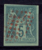 #5# COLONIES GENERALES N° 31 Oblitéré Losange Rouge De La Réunion - Sage