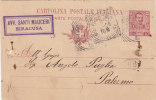 SIRACUSA / PALERMO - Card_ Cartolina Pubbl. " Avv. Santi MAUGERI " - 1916 - Reclame