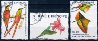 Sao Tome & Principe 1989  Kolibris Mi.-Nr. 1112 -1114 Kpl. O/used - Colibris