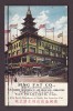 SAN FRANCISCO CALIFORNIA - SING FAT CO. LEADING  ORIENTAL BAZAAR - CHINATOWN - OLD CAR AND TRAMWAY - San Bernardino