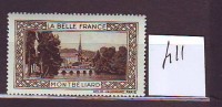 FRANCE. TIMBRE. VIGNETTE. BELLE FRANCE. FRANCHE COMTE. JURA. MONTBELIARD - Toerisme (Vignetten)