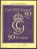 Czeslaw Slania. Sweden 1996. 50 Anniv King Carl XVI Gustaf. Booklet. Michel MH 213 MNH. Signed. - 1981-..