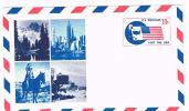 STATI UNITI (U.S.A.) -  INTERI POSTALI -  CARTOLINA POSTALE: VISIT THE USA 11 C.  - NUOVA      RIF. 564 - 1961-80