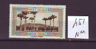 TIMBRE. VIGNETTE. BELLE FRANCE. COLONIE FRANCAISE. MARTINIQUE. FORT DE FRANCE - Tourism (Labels)