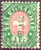 Heimat BS Basel 1885-06-28 Datumstempel Auf Telgraphen-Marke Zu#17 - Telégrafo