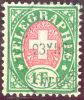 Heimat BS Kleinbasel 1885-12-23 Datumstempel Auf Telgraphen-Marke Zu#17 - Telegrafo