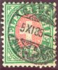 Heimat GE GENEVE SSUC.GAR. 1885-11-05 Poststempel Auf Telegraphen-Marke Zu#17 - Télégraphe