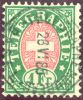 Heimat VD LAUSANNE SUCC:GARE 1885-11-05 Poststempel Auf Telegraphen-Marke Zu#17 - Telégrafo