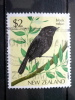 New Zealand - 1985 - Mi.Nr.932 - Used - Birds - Black Robin - Definitives - Gebruikt