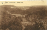 Houyet  Vue De La Prise De La Tour Du Rocher Vers Houyet Ern.Thill,Bruxelles,serie 14,n°6. - Houyet