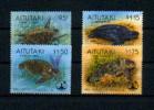 Cookinseln / Aitutaki - Mi.Nr. 744 / 747 - "Seeschildkröten" ** / MNH (aus Dem Jahr 1995) - Schildpadden