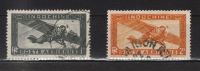 INDOCHINE : Poste Aérienne, Série , Année 1933 - 38 ,(2 Timbres) - Luftpost